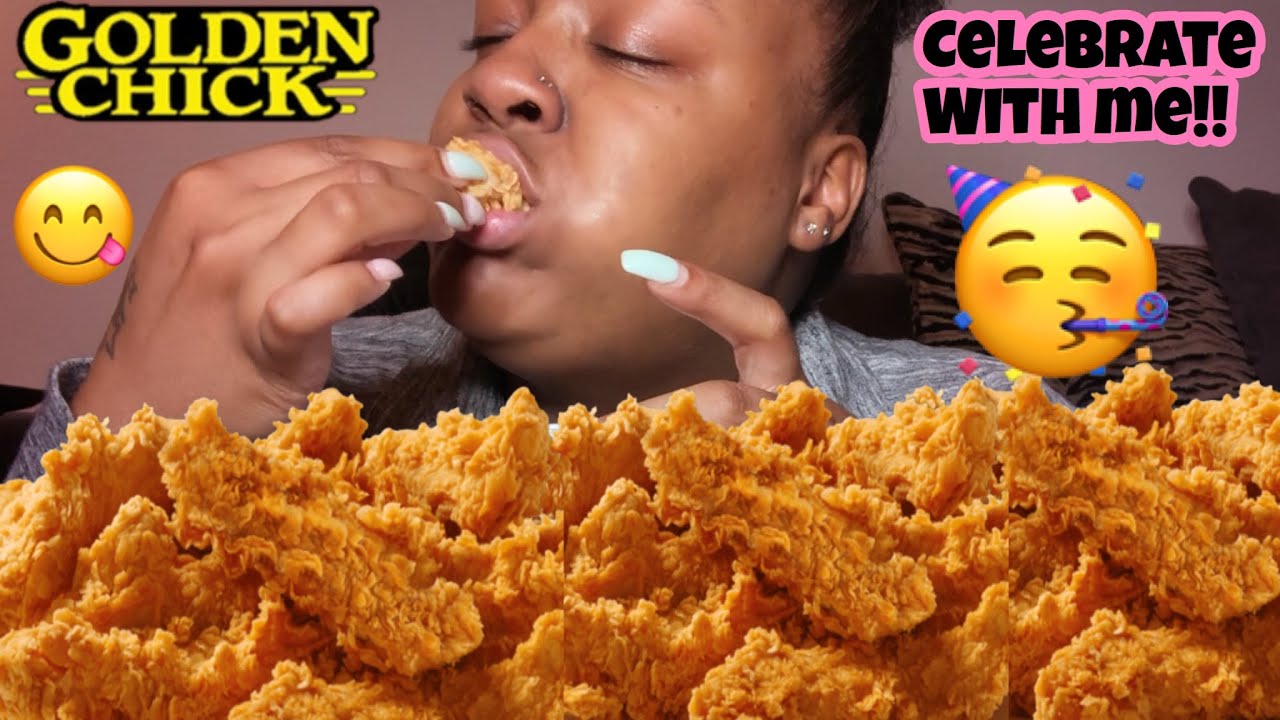 GOLDEN CHICK SPICY CHICKEN TENDERS MUKBANG BURP FINALE! YouTube