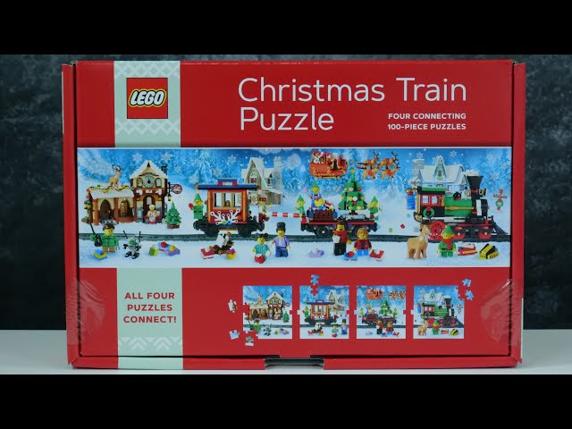Puzzle Train De Noël LEGO® - Brault & Bouthillier