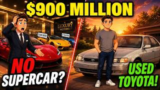 You Have $900 Million Dollars But Use a Used Toyota| Here's Why