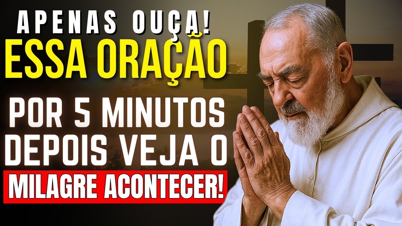 PADRE PIO DISSE: EFATÁ 777 ATIVADO! VEJA CURA, DINHEIRO E PROTEÇÃO CHEGANDO RÁPIDO!