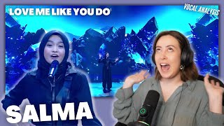 SALMA - Love Me Like You Do (Indonesian Idol 2023) | Vocal Coach Reaction (& Analysis)