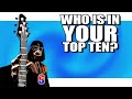 My Top Ten Guitarists of ALL TIME