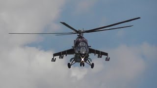 Mil Mi 24 and Mil Mi 17 - Airpower 22 - Saturday