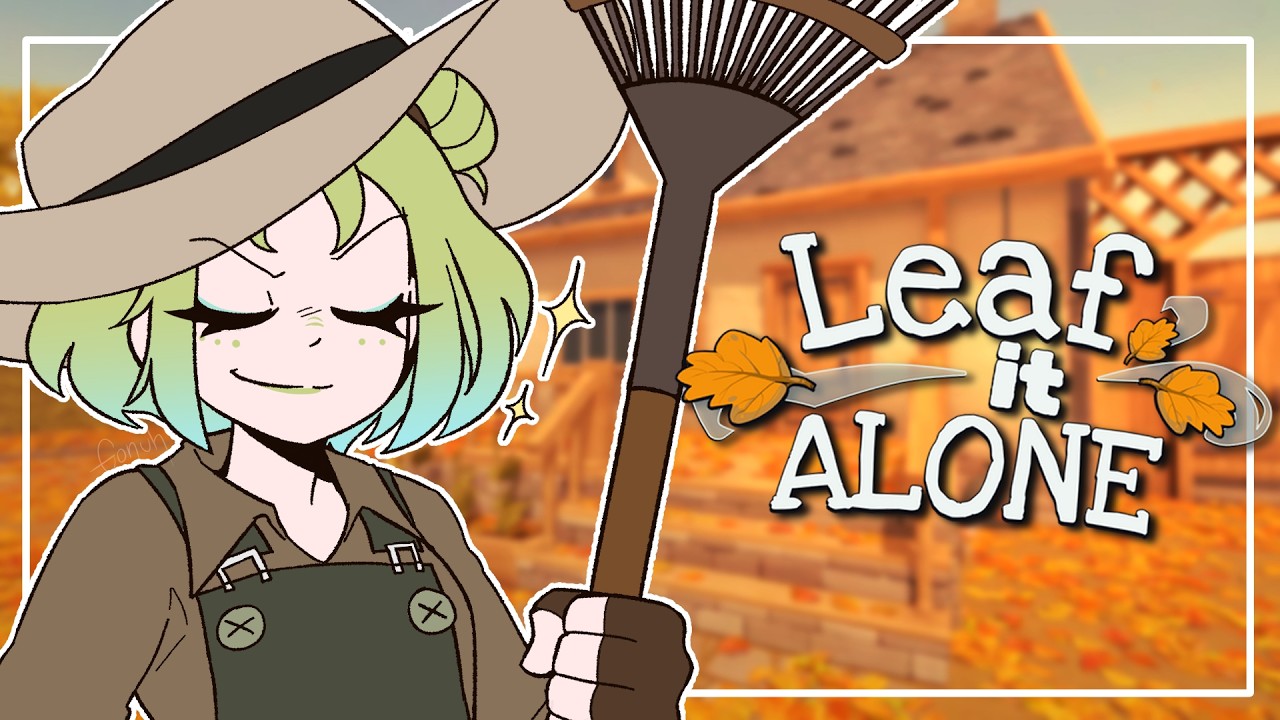 AGARRAR HOJAS ME CALMO LA ANSIEDAD y me lleno de plata... | Leaf it alone