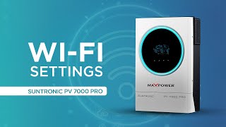 Suntronic PV7000 Pro | WIFI Settings screenshot 3