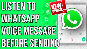 How to listen to Whatsapp voice message before sending | Whtsapp voice message preview new update