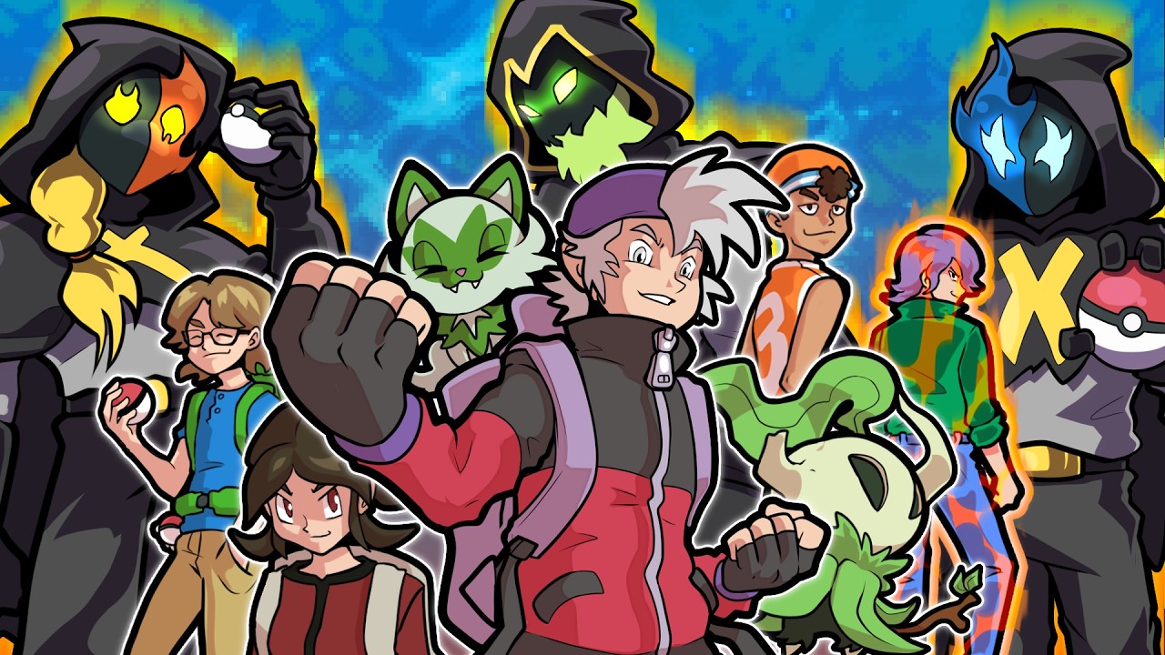 Pokemon Gadir Deluxe The Fangame With Masked Supervillains!