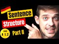 Satzbau Part II | Nebensatz | German Sentence Structure II | YourGermanTeacher