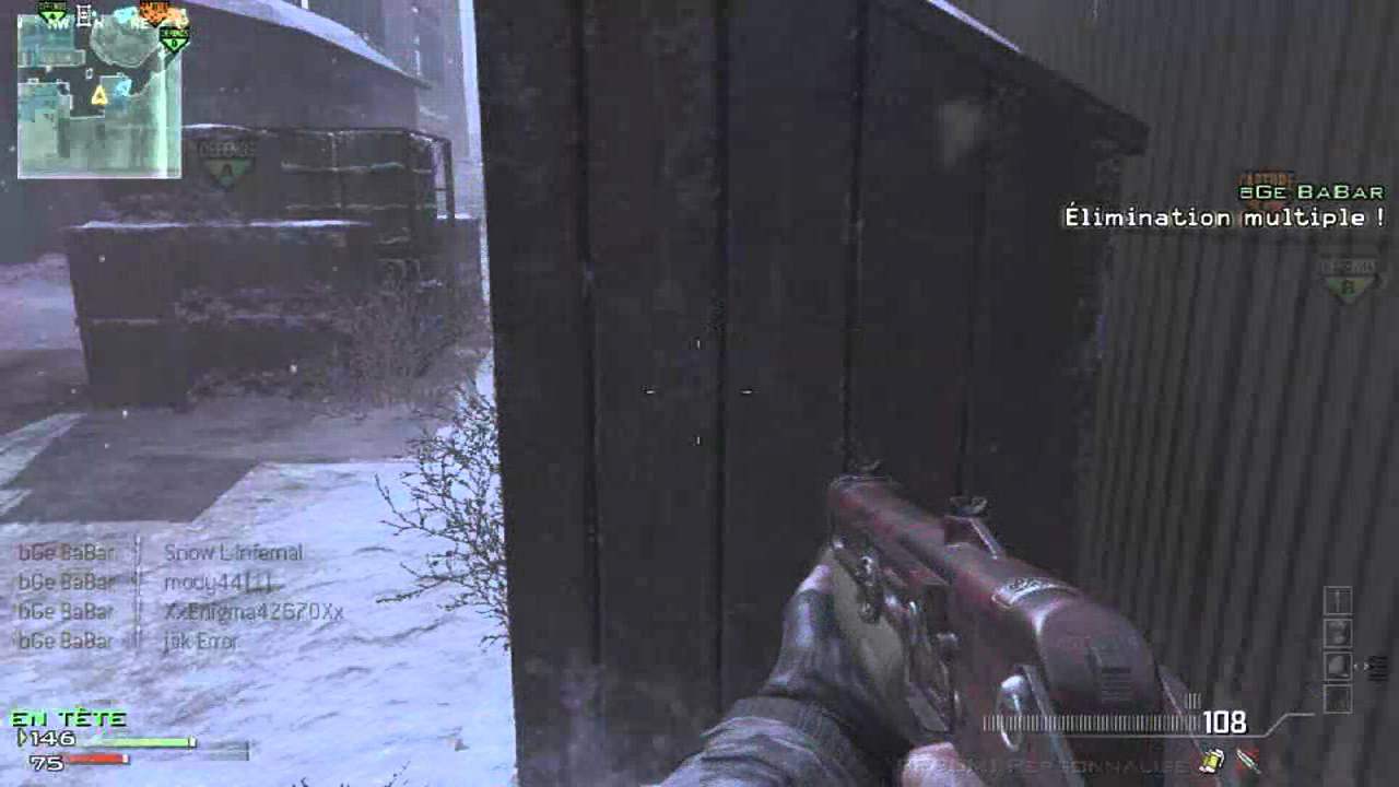 bGe BaBar - MW3 Game Clip