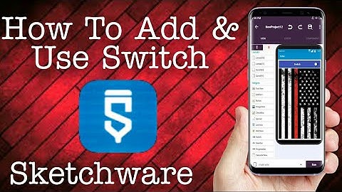 How To Add & Use Switch In sketchware