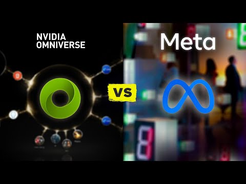 Nvidia Omniverse vs Facebook Metaverse (Watch the reveals)