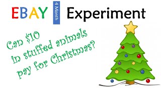 EBAY SELLING EXPERIMENT! Can selling $10 in stuffed animals on eBay pay for Christmas?