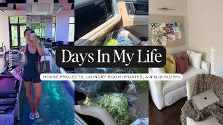 Details DAYS IN MY LIFE: House Projects, Laundry Room Updates, & Ninja Slushi News