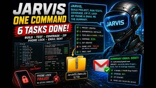 I Gave JARVIS ONE COMMAND… It Built & Tested a Project By Itself 🤯