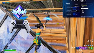 *NEW* BEST Controller SETTINGS + Sensitivity For Fortnite Chapter 6! (PS4/PS5/XBOX/PC)