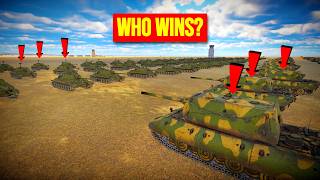 Details I put 100 E-100s against 100 IS-7s - The Result was SHOCKING! Update