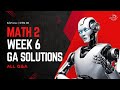 Math 2 Week 6 Graded Assignment | IITM BS Degree | Complete GA Solution + PDF