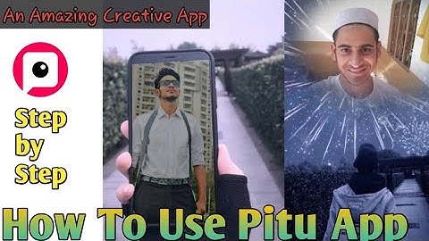 How To Use Pitu App | An Amazing Creative App | Viral Videos | Must Watch | Urdu/Hindi | #techandtea