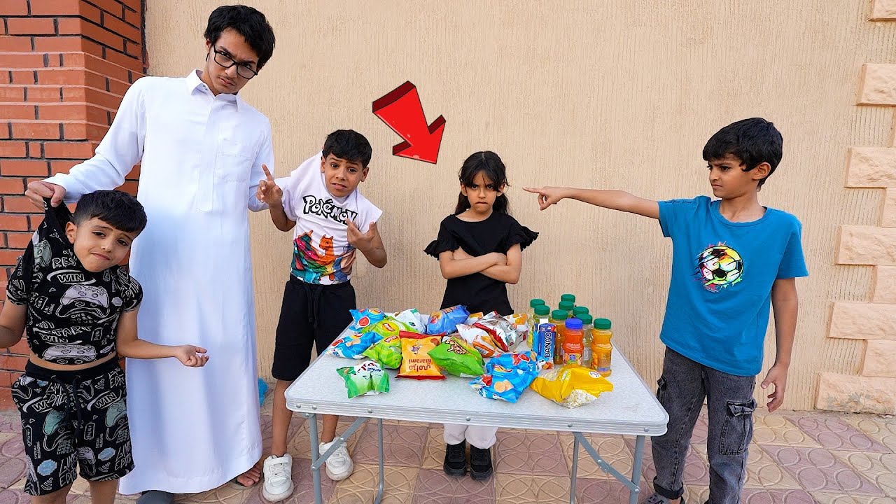 ساره البنت القويه شوفوا ايش صار مع نواف ومازن !!