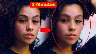 Professional SKIN Retouching - Photoshop Tutorial screenshot 1