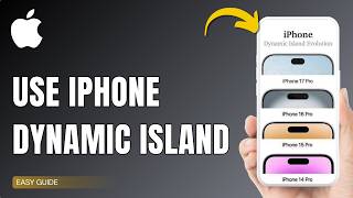 How To Use iPhone Dynamic Island Features !