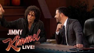 Howard Stern and Jimmy Kimmel Talk to the Wack Pack