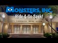 Bgm tdl monsters inc ride  go seek queue area music