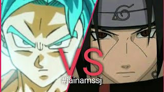 Itachi Vs Goku Itachi Uchiha Vs Son Goku
