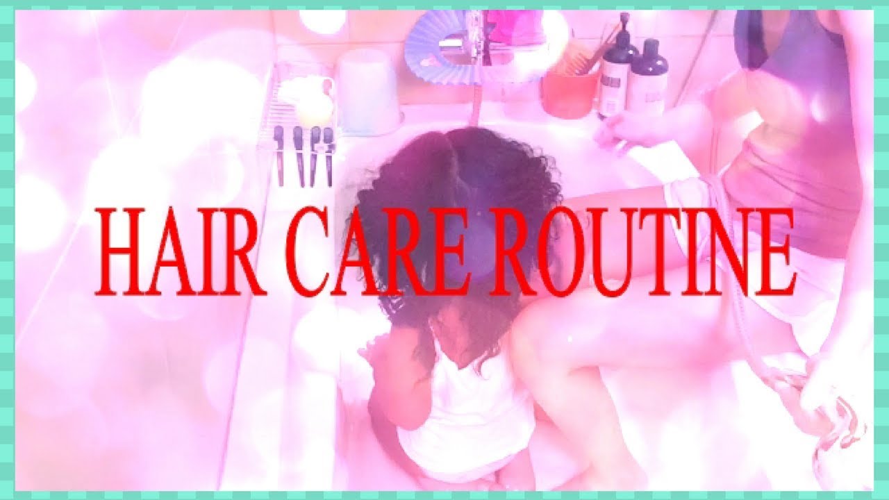 TODDLER CURLY HAIR CARE ROUTINE 2017 YouTube