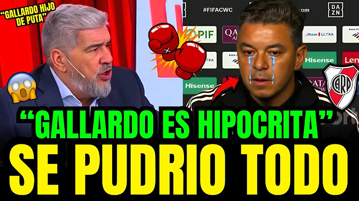 💥SE PUDRIO TODO RIVER🚨 ¡EL CHAVO RE CALIENTE! "GALLARDO ES UN HIPOCRITA"