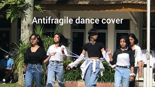MoneyBillS - MODERN DANCE event Classmeet SMA NEGERI 10 MALANG • LESSERAFIM - Antifragile