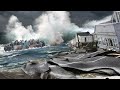 Spain is shocked! ⚠️ Like tsunami, violent storm with huge waves hit Tenerife!