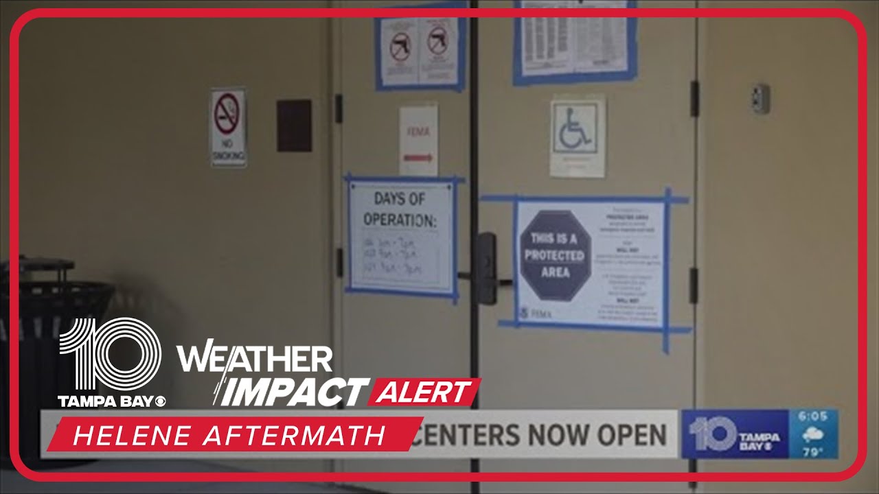 FEMA disaster recovery center opens in Hillsborough County - YouTube
