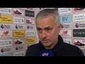 Jose Mourinho's last interview as Manchester United manager