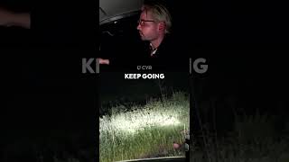 Cyr almost BREAKS the car while offroading...