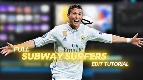 Subway Surfers New Trend Tutorial On Capcut |Capcut Tutorial