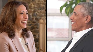 Barack Obama and Kamala Harris: “So tell me about Joe”