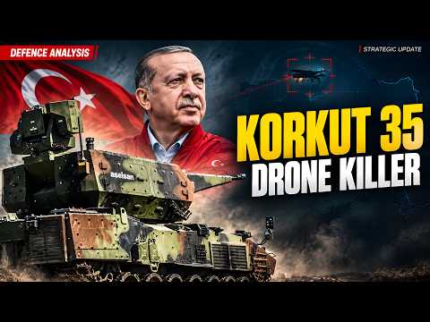 Türkiye’s KORKUT 35 Destroys Drones WHILE MOVING as 12 Nations Watch!