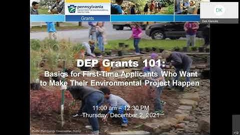 DEP Grants 101