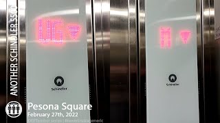 Download lagu 2x Schindler 5500 Service Lifts / Elevators at Pesona Square, Depok, West Java