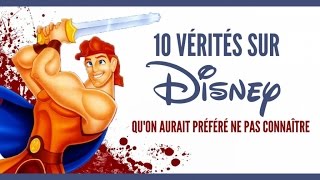 Top 10 des vérités sur les Disney qu'on aurait préféré ne pas connaître