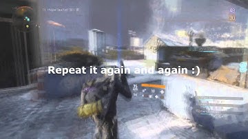 RouniX - The Divison Fast Dark Zone Leveling (LvL 50 in a few hours)