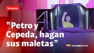 STRONG MESSAGE from Abelardo De La Espriella to Gustavo Petro and Iván Cepeda | Semana