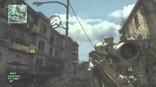 MW3 | Fallen S&D crossmap Throwing Knife First Blood