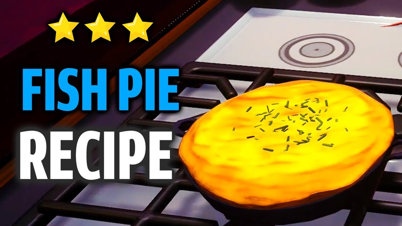 Fish Pie Recipe Disney Dreamlight Valley (⭐⭐⭐Meal) YouTube