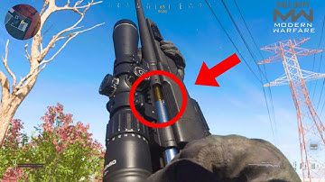 SP-R 208 Unique Weapon inspection (Modern Warfare)