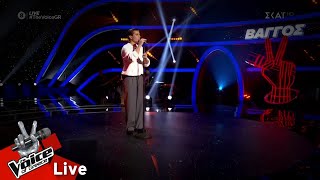 Βάγγος Δανέζης - "Παρ' τα όλα δικά σου" | 2ο Live Cross Battle | The Voice of Greece | 11η Σεζόν