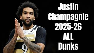 Justin Champagnie 2025-26 ALL Dunks