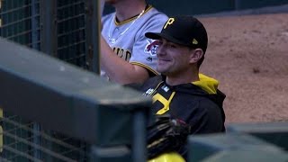 PIT@ARI: Hudson gets warm ovation from D-backs fans