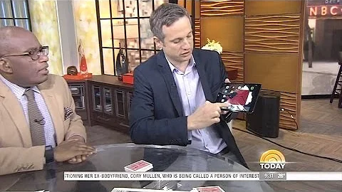 Simon Pierro - Ipad Card Magic (Live) - Today Show